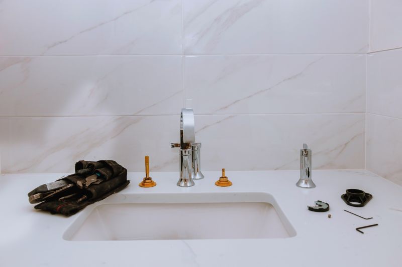 Porcelain Sink Installation