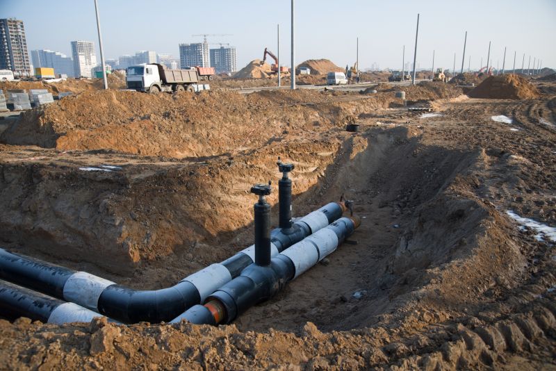 Plumbing Drain Installation detail