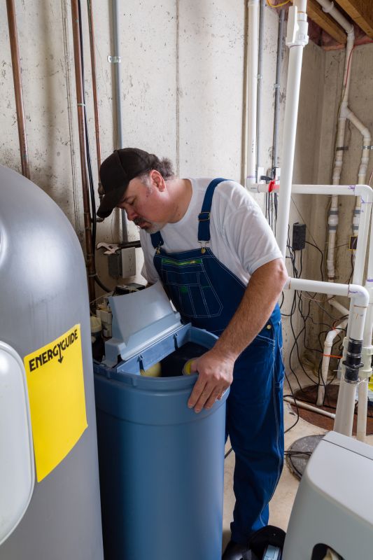 Water Softener Installation in Action